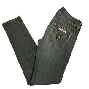 Hudson Jeans Blue Straight Leg Classic Denim